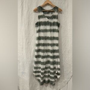 GAP Tie-Dye Sleeveless Midi Dress - EUC